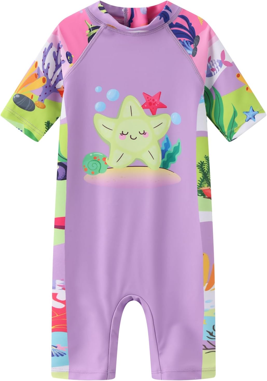 Thumbnail 6 de Aisyee baby boy short-sleeve swimsuit rash guard one-piece (3 months–5 years)