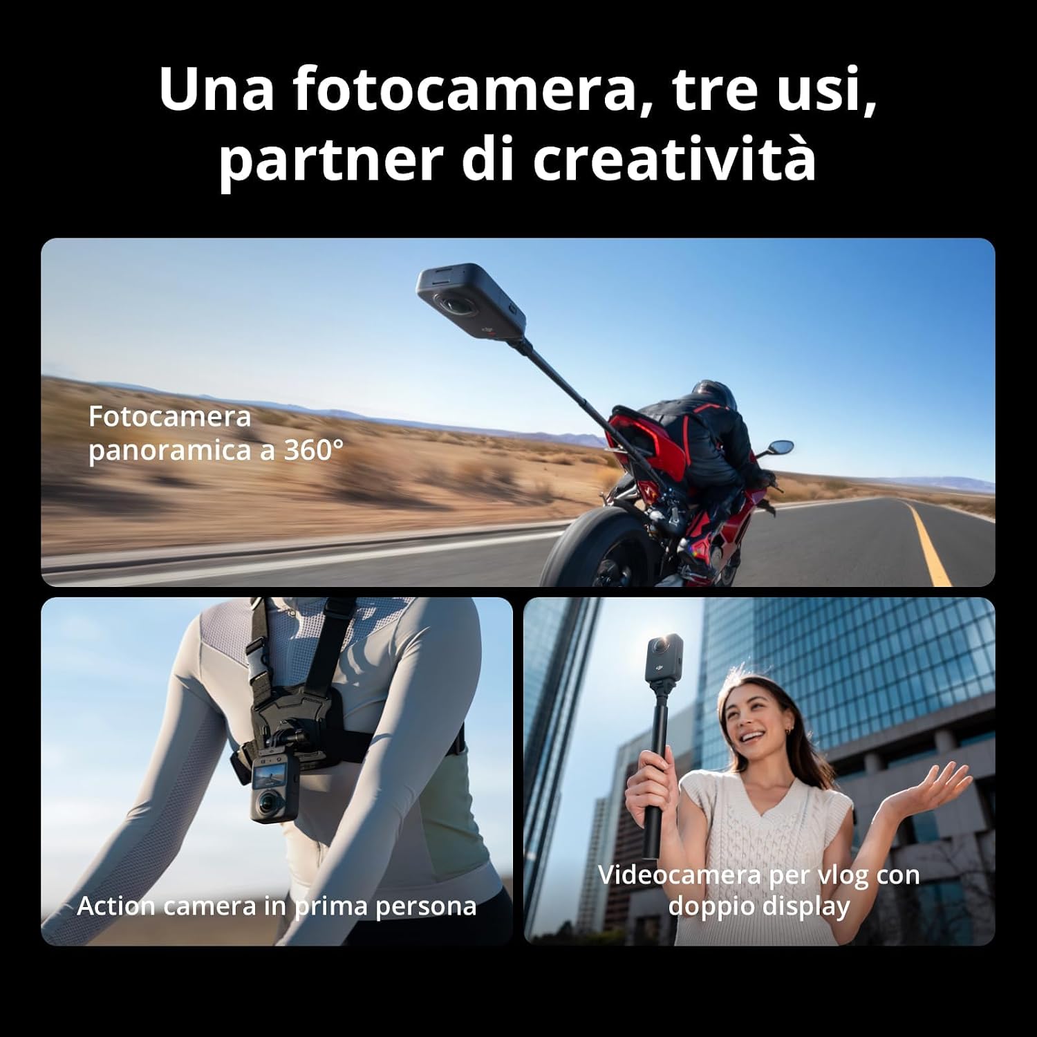 Thumbnail 6 de DJI Osmo 360 Combo Standard Fotocamera 360