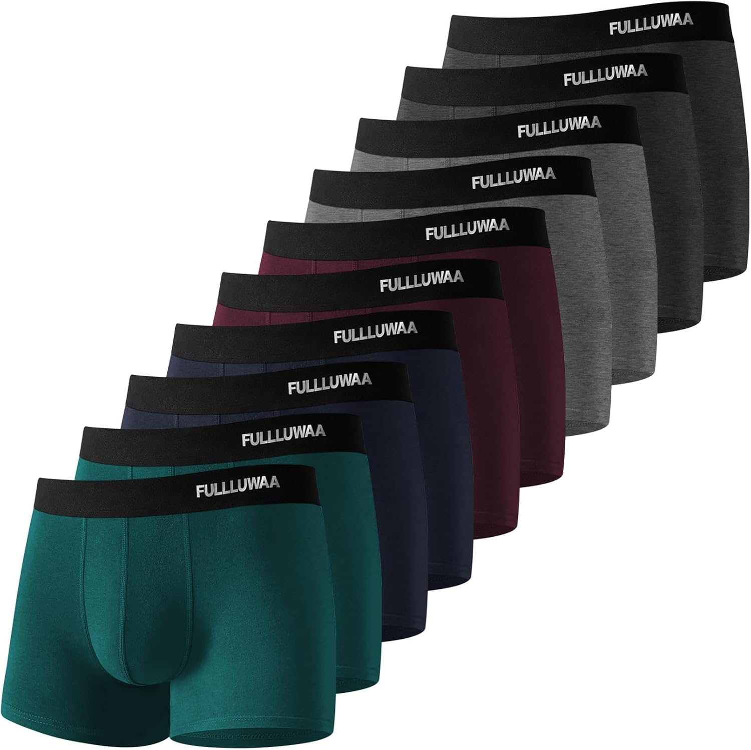 Detalle de Fullluwaa Boxers Homme coton Lot de 10