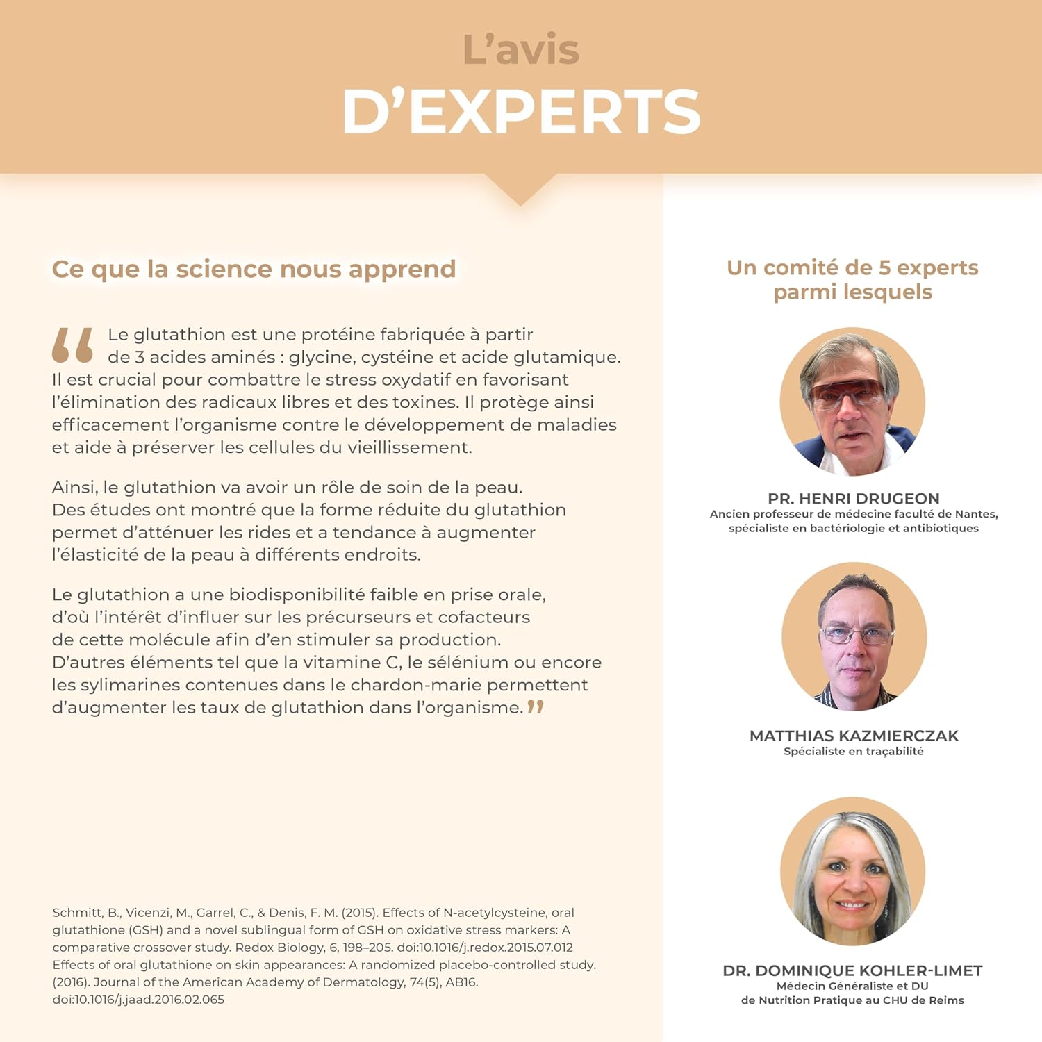 Thumbnail 5 de Nutrimea Glutathion Réduit à 98% avec NAC et Vitamine C – 90 gélules véganes fabriquées en France