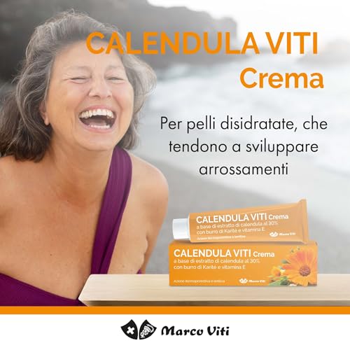 Detalle 2 de Calendula Viti Crema Lenitiva 30% Estratto di Calendula, Burro di Karité 100 ml