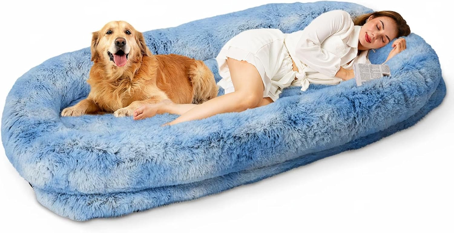 Detalle de Human Dog Bed, 79 x 44 x 12.5 Inches