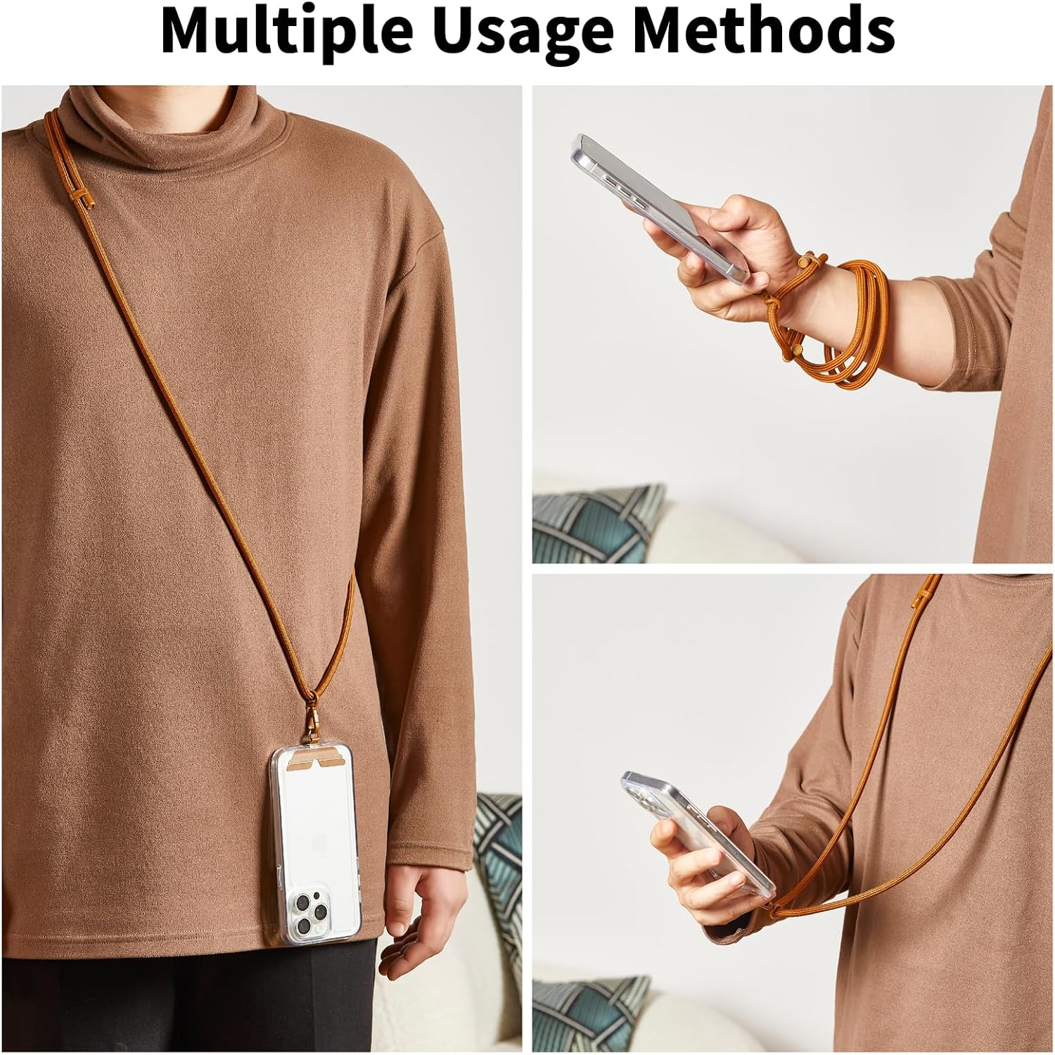 Thumbnail 4 de GOODAYY Mobile Phone Lanyard: Adjustable Crossbody Phone Strap (7mm)