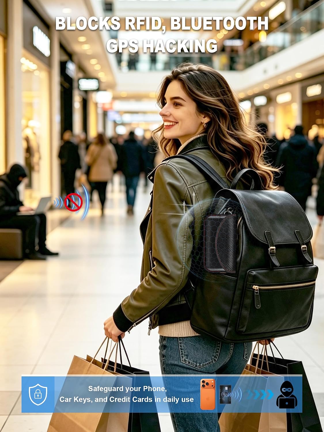 Detalle 2 de Punwocy Faraday Bags 2-Pack
