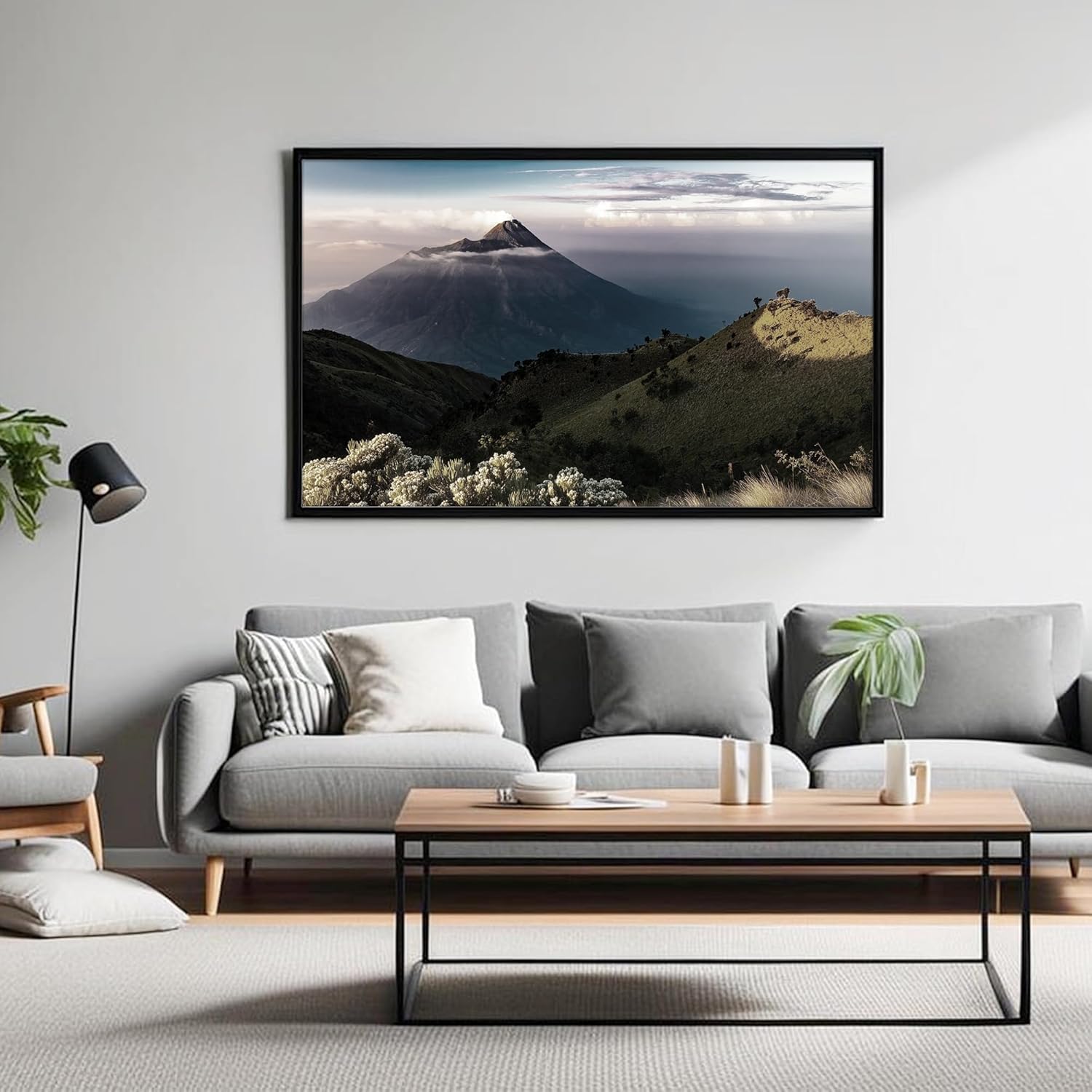 Detalle 2 de Fisnish 27 x 40-Inch Black Poster Frame with Clear Plexiglass