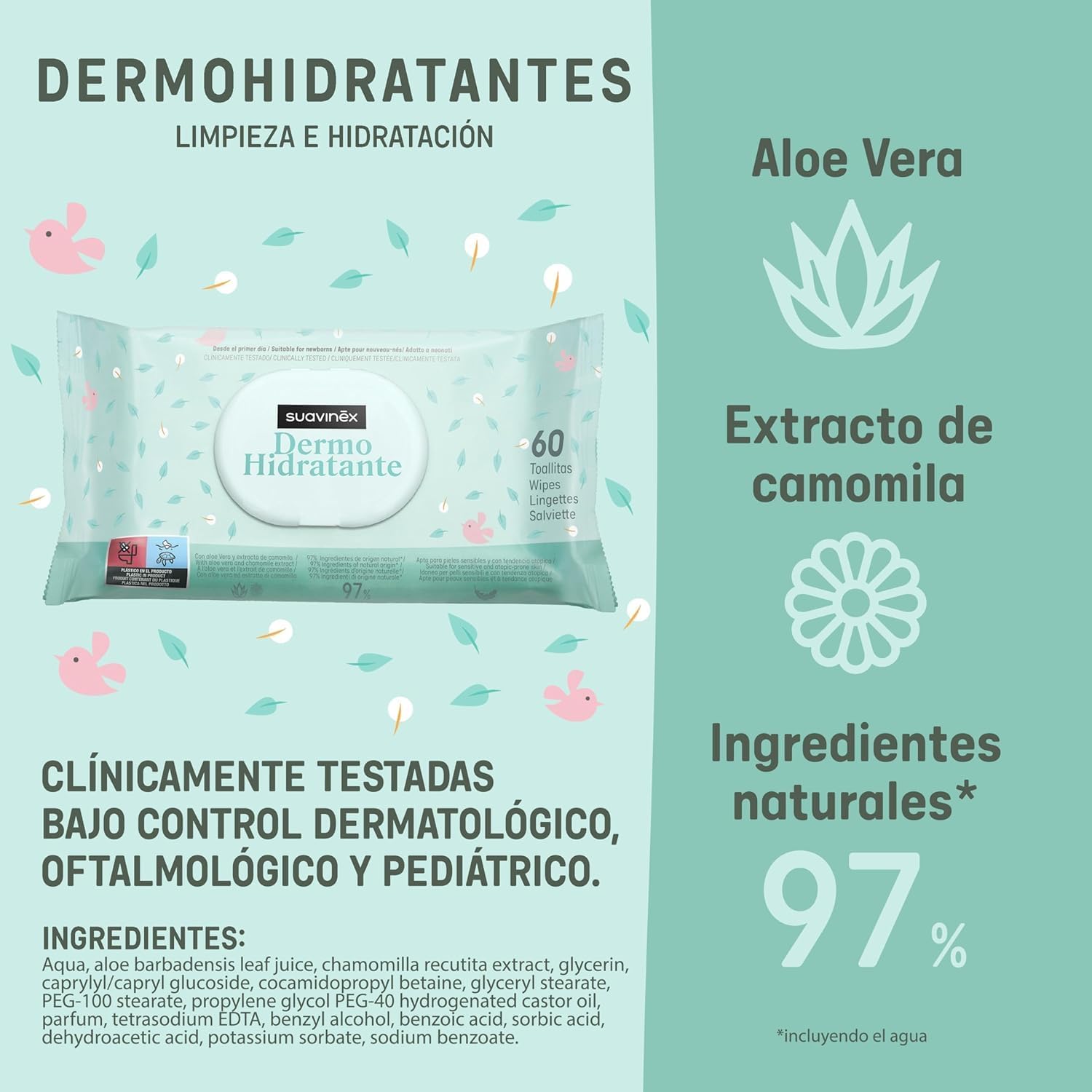 Thumbnail 3 de Suavinex Multipack salviette umidificate 840