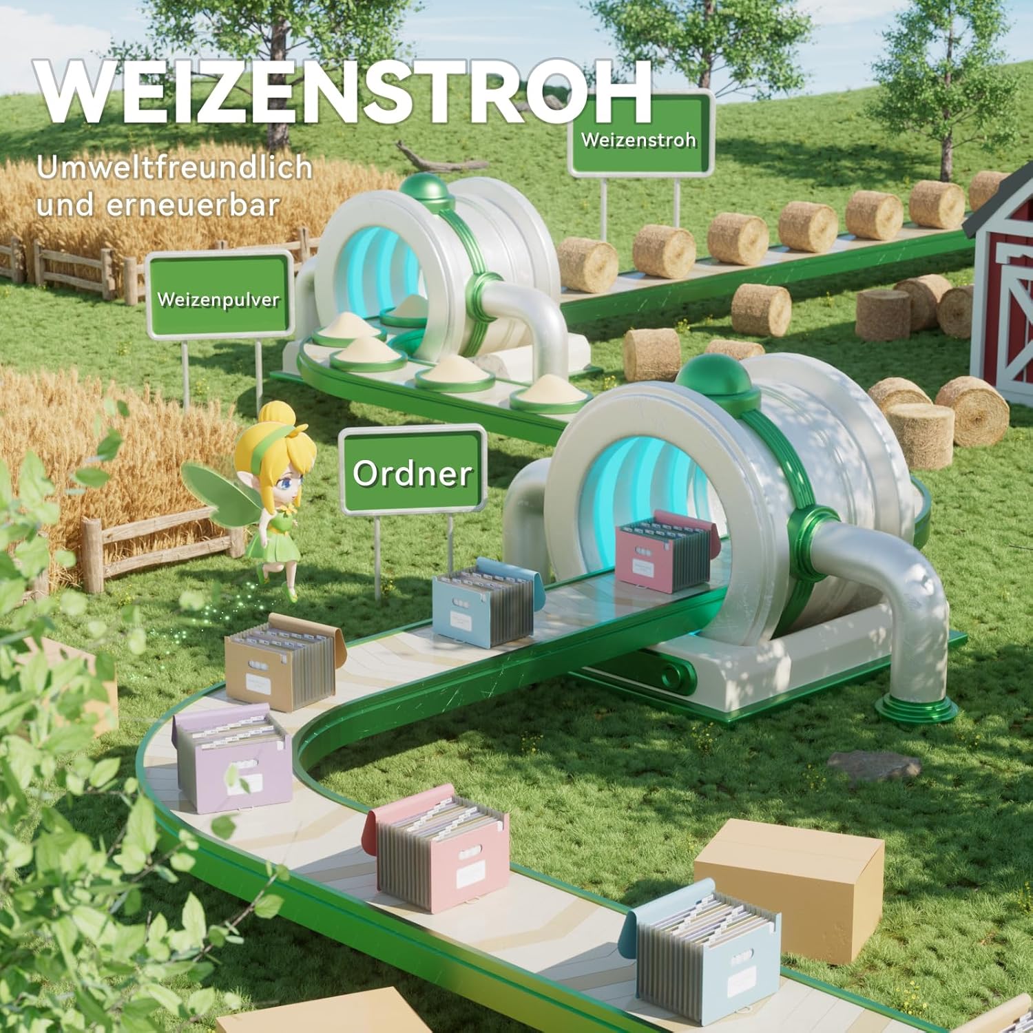 Thumbnail 5 de EcoStash Dokumentenmappe A4 12 Fächer