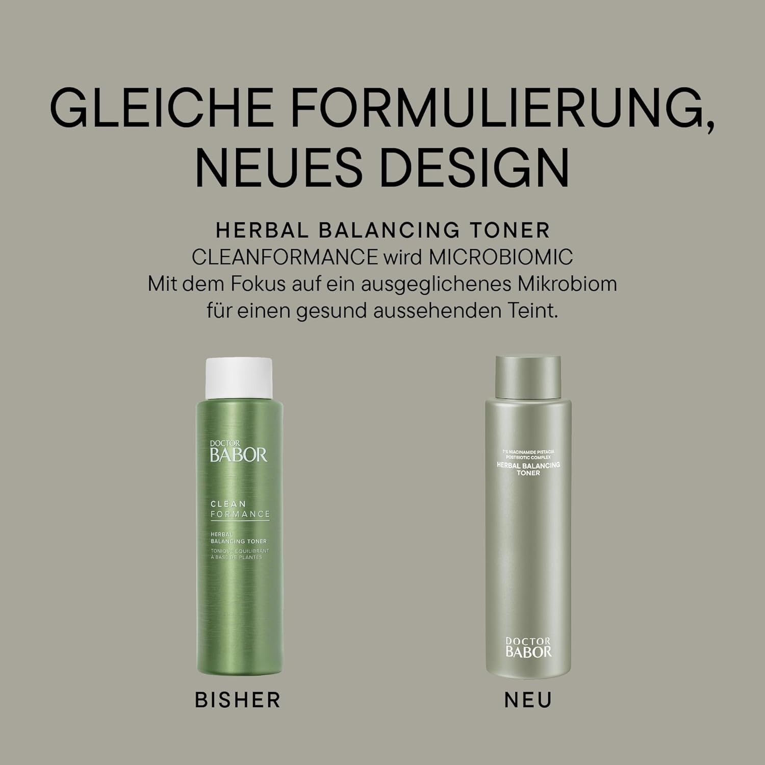 Thumbnail 3 de DOCTOR BABOR Microbiomic Herbal Balancing Toner – veganes Gesichtswasser mit 4% Niacinamid (200 ml)