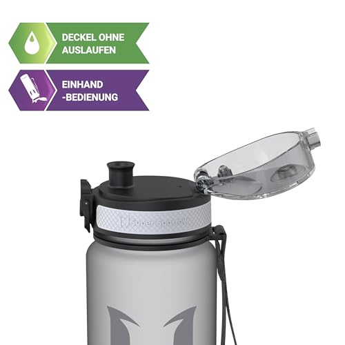 Detalle 2 de Sparrow Trinkflasche Kinder 500 ml – BPA-frei, Tritan, 1-Klick