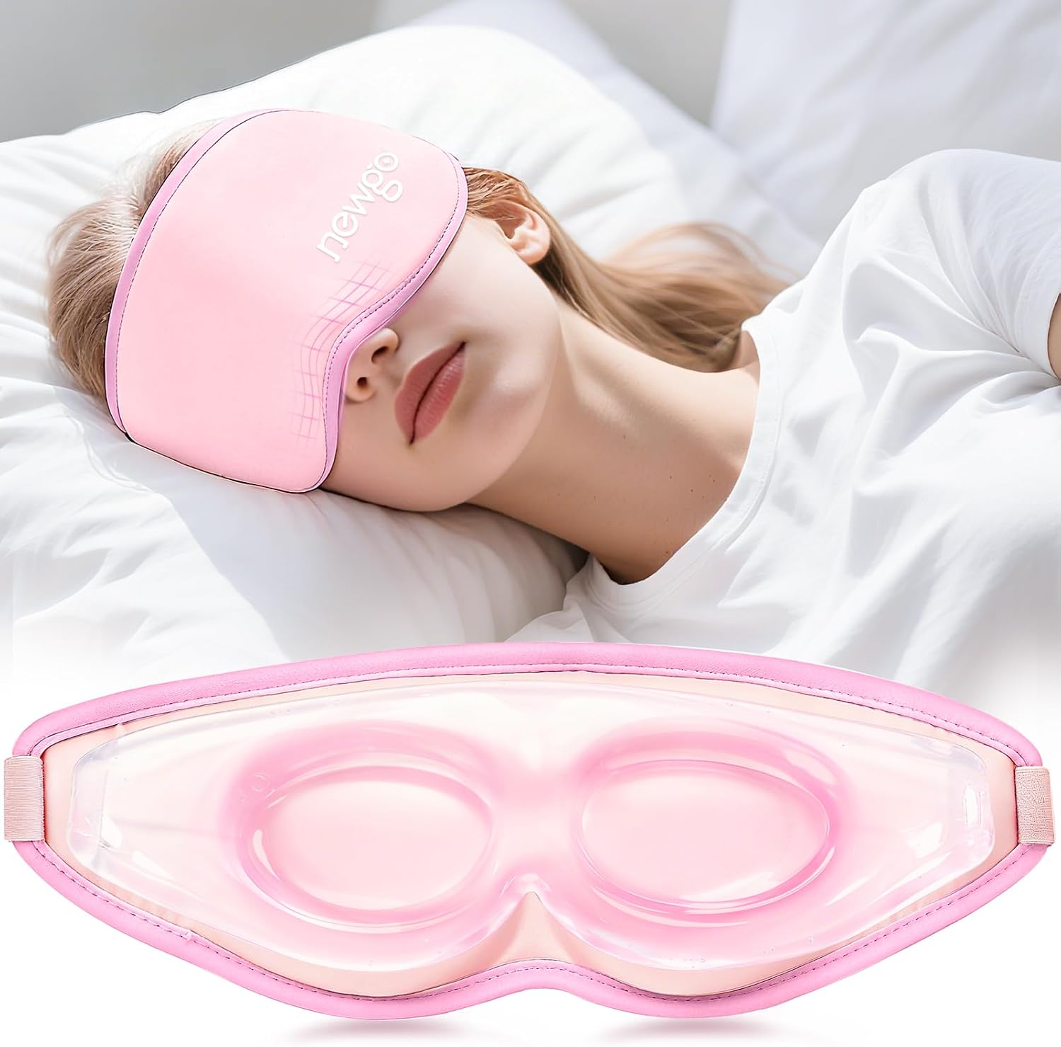 Thumbnail 6 de NEWGO Cooling Gel Eye Mask for Puffiness and Dark Circles 💆♂️?⏺