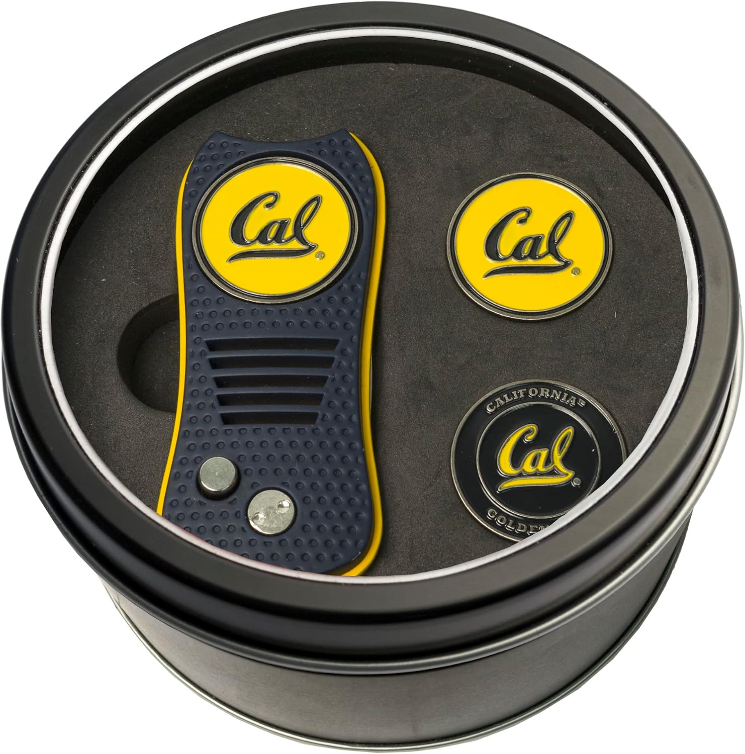 Detalle de Team Golf NCAA Adult-Unisex Tin Gift Set with Switchfix Divot Tool and 2 Ball Markers