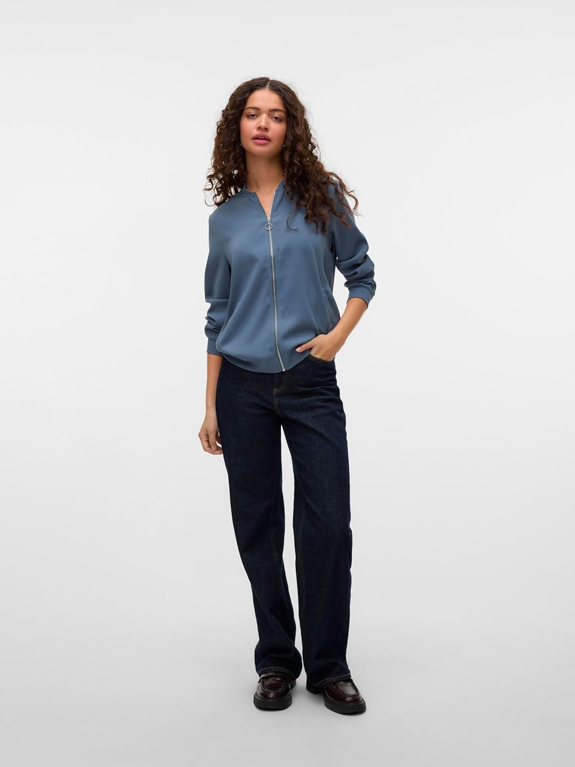 Thumbnail 3 de VERO MODA VMCOCO Leichte Jacke – Mantelersatz mit eng gestrickten Bündchen