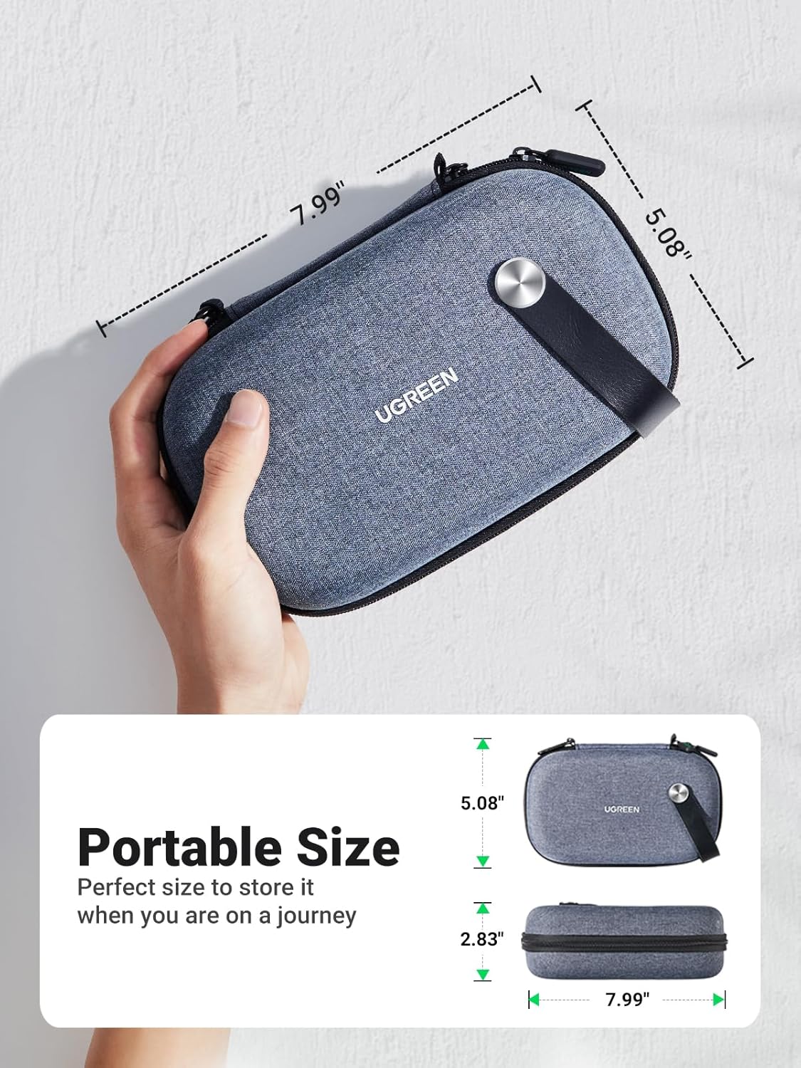 Detalle 2 de UGREEN Travel Accessories Bag 20.3cm organiser