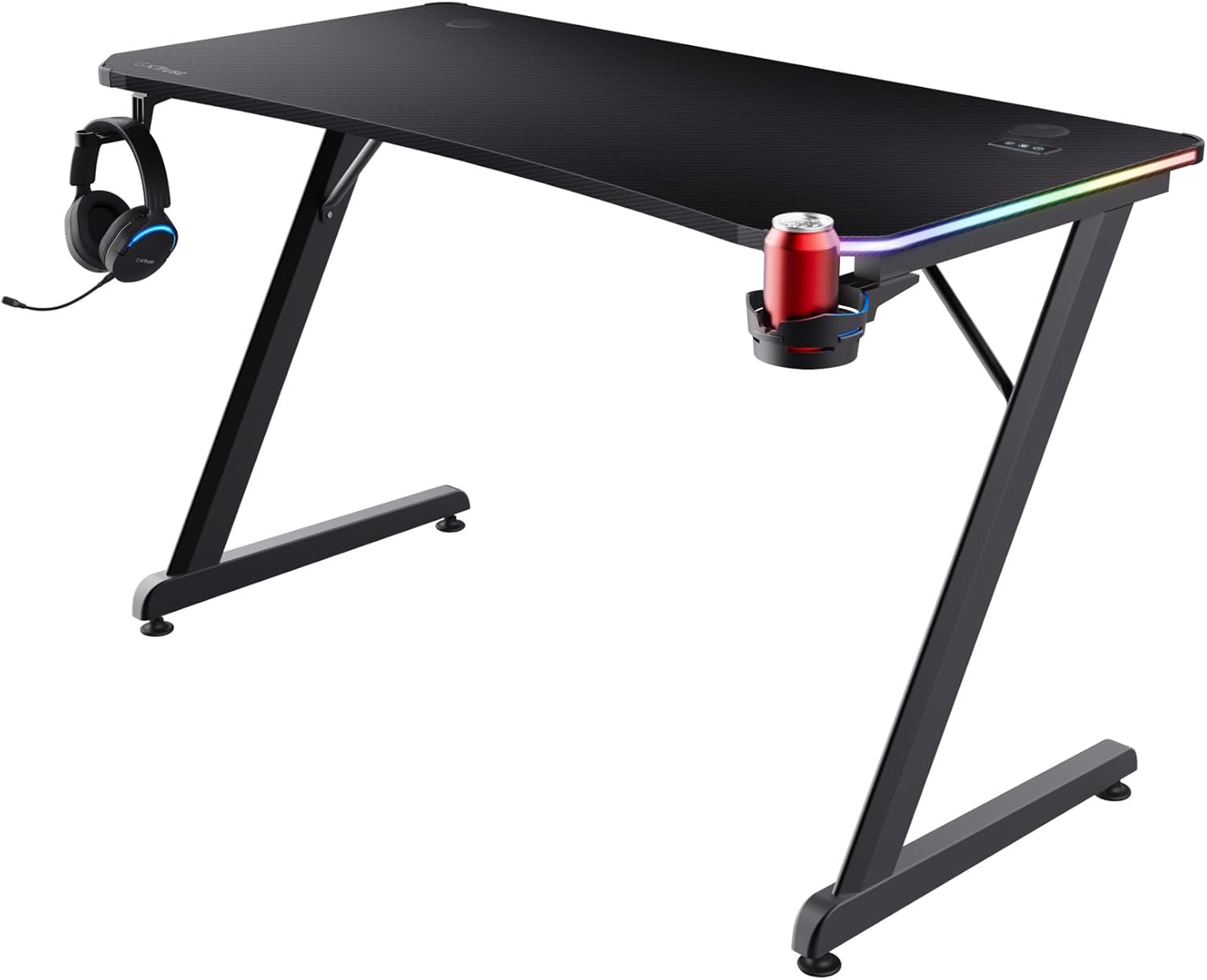 Detalle de Trust Gaming GXT 709 Luminus Scrivania 120x60 RGB