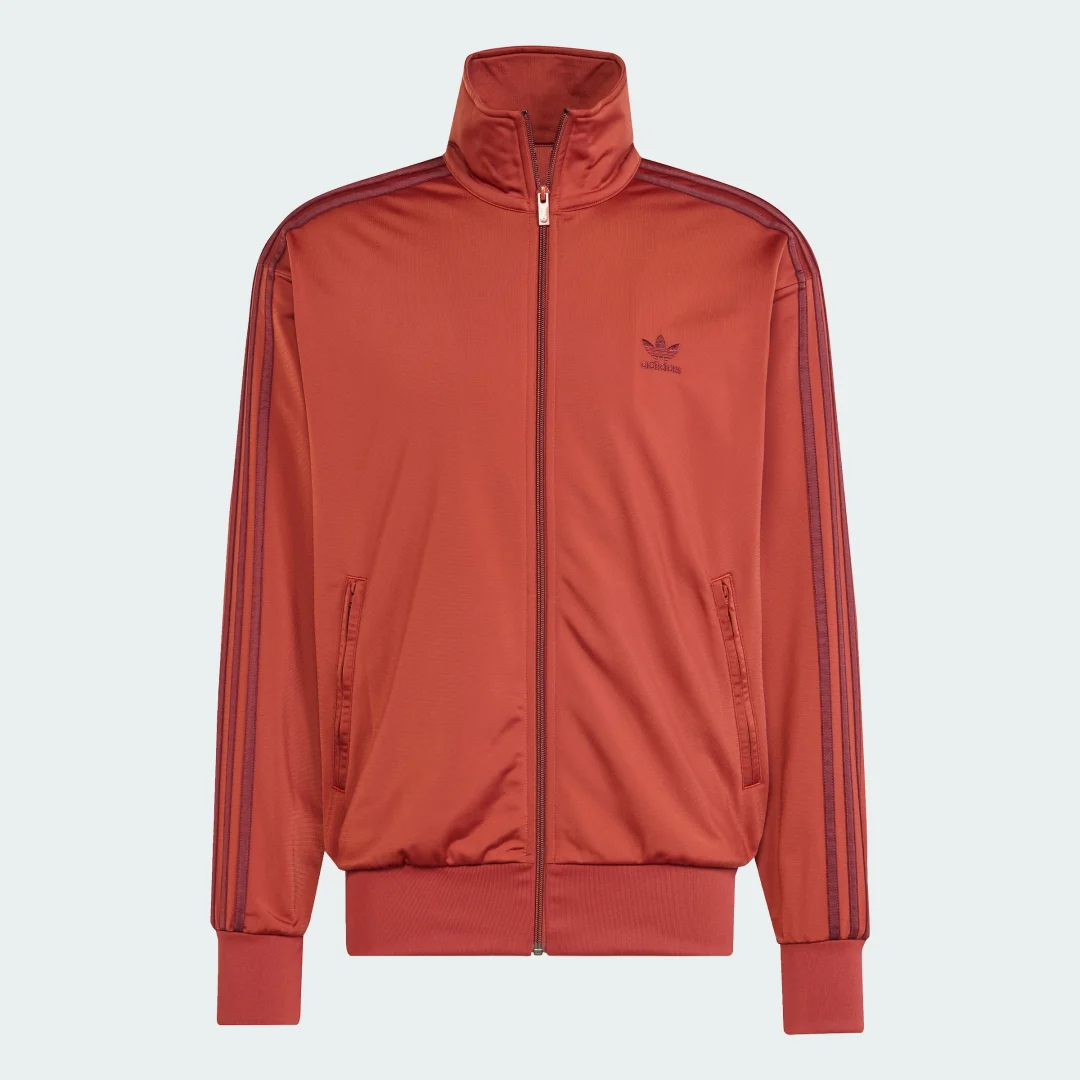 Detalle 2 de Chaqueta Firebird Adicolor Classics de Adidas — Rojo