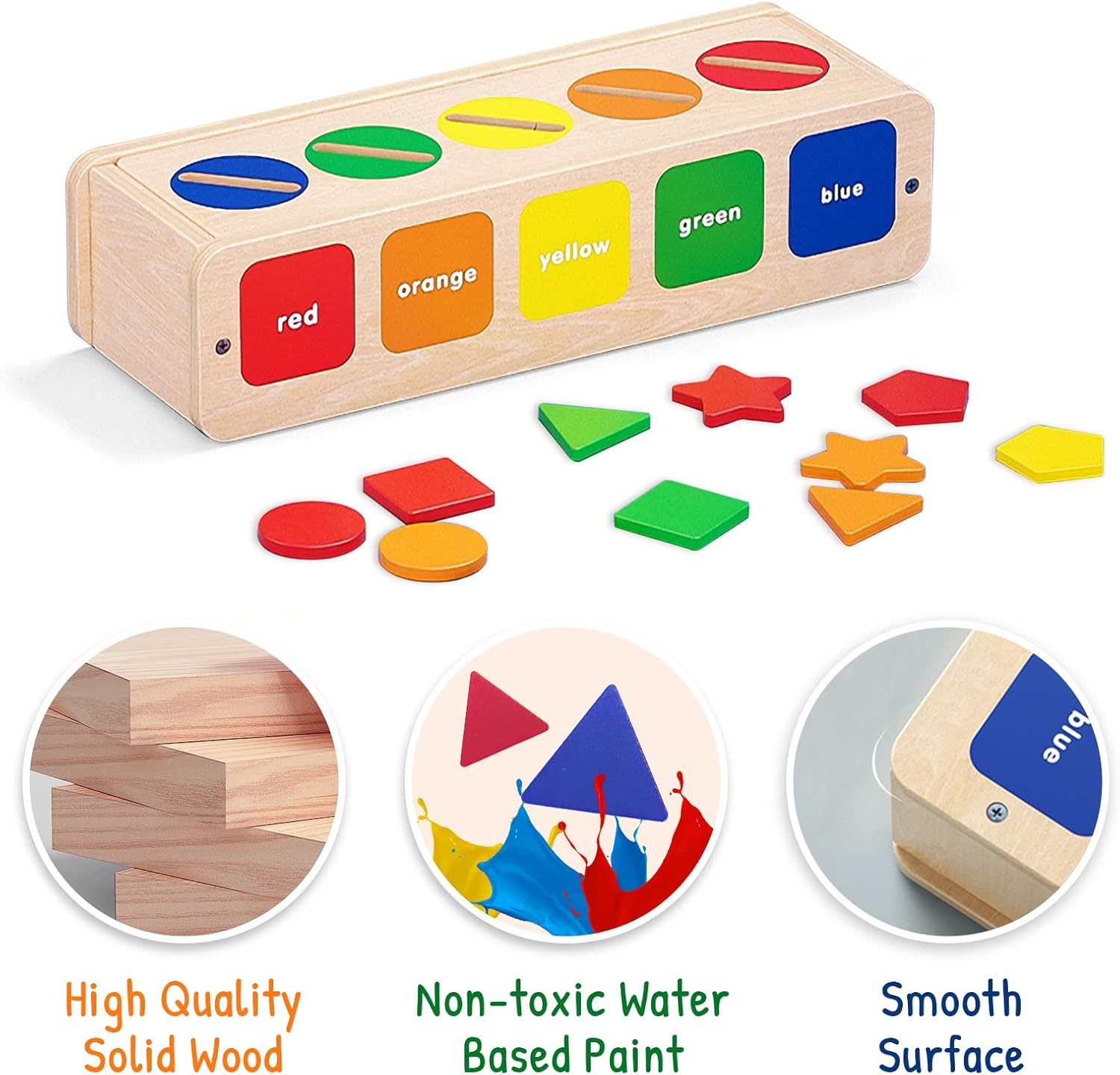 Detalle de LZDMY Montessori toddler sorting toys
