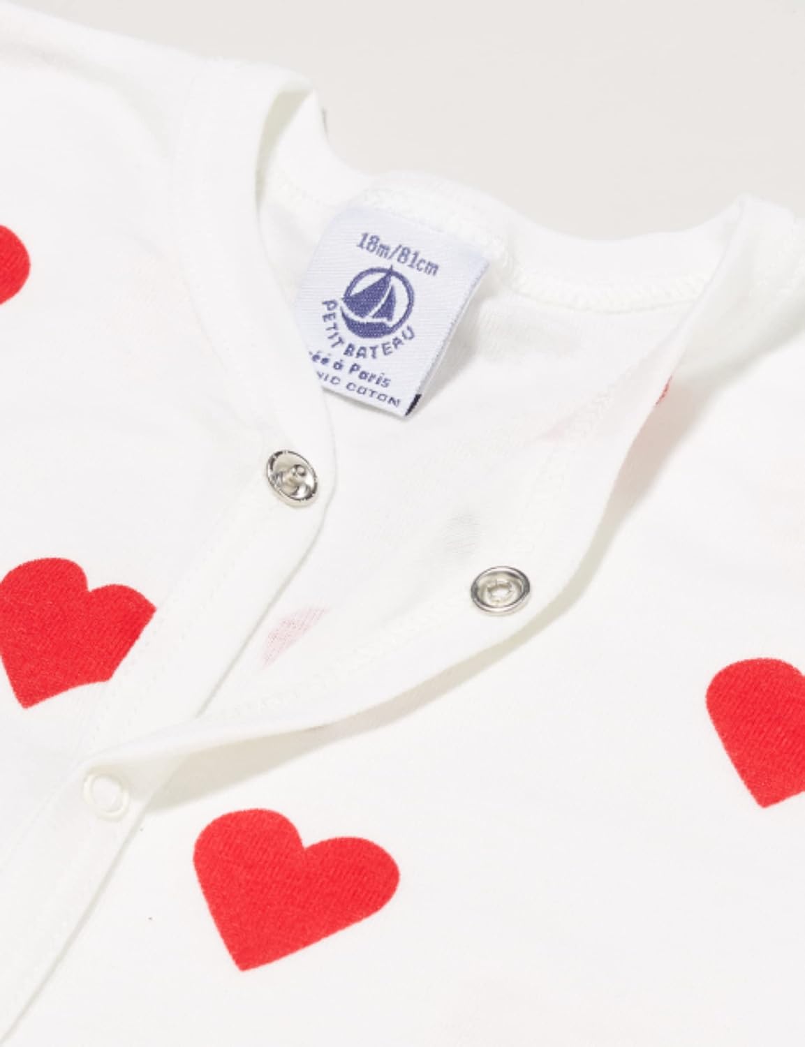 Thumbnail 1 de Petit Bateau Baby – Mädchen Pyjama ohne Fuß A00e9, 1er Pack