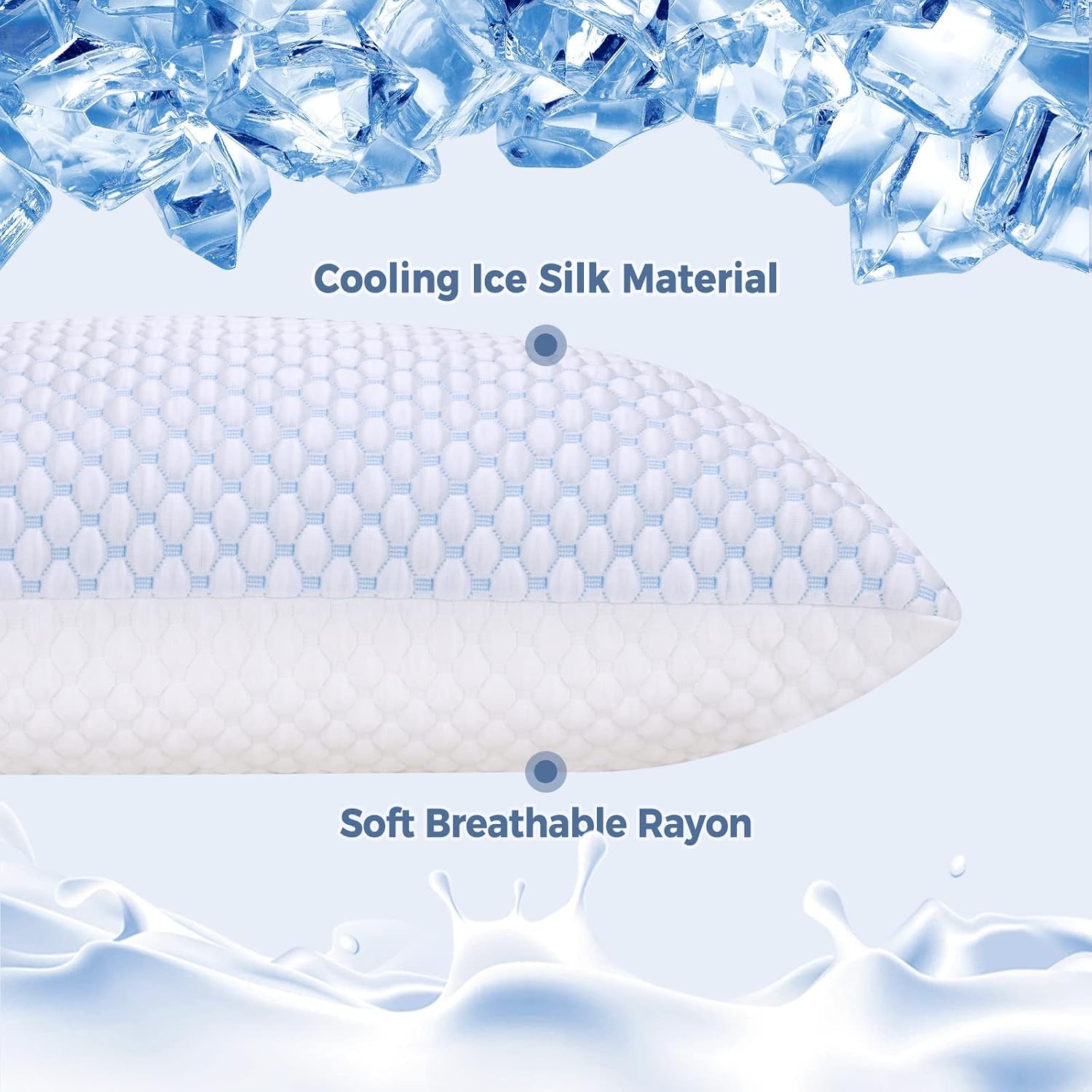 Detalle 2 de OSBED Queen Cooling Pillow Set