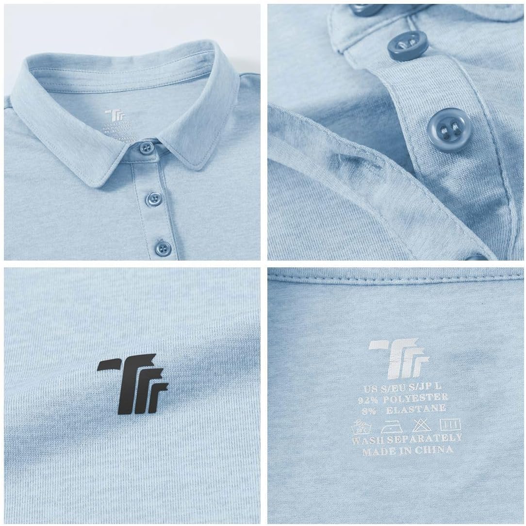 Thumbnail 4 de YSENTO Damen Golf Polo Kurzarm – Schnelltrocknend, atmungsaktiv, Lady-Fit