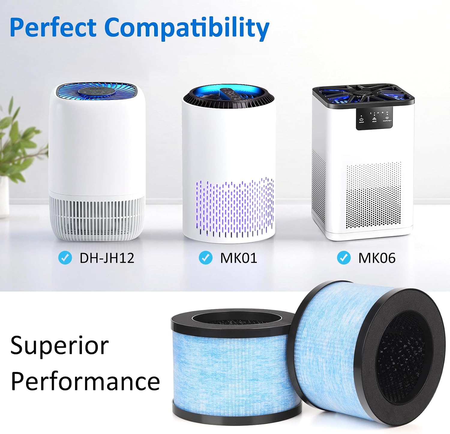 Thumbnail 2 de MK06 MK01 True HEPA Replacement Filter, 3-Pack