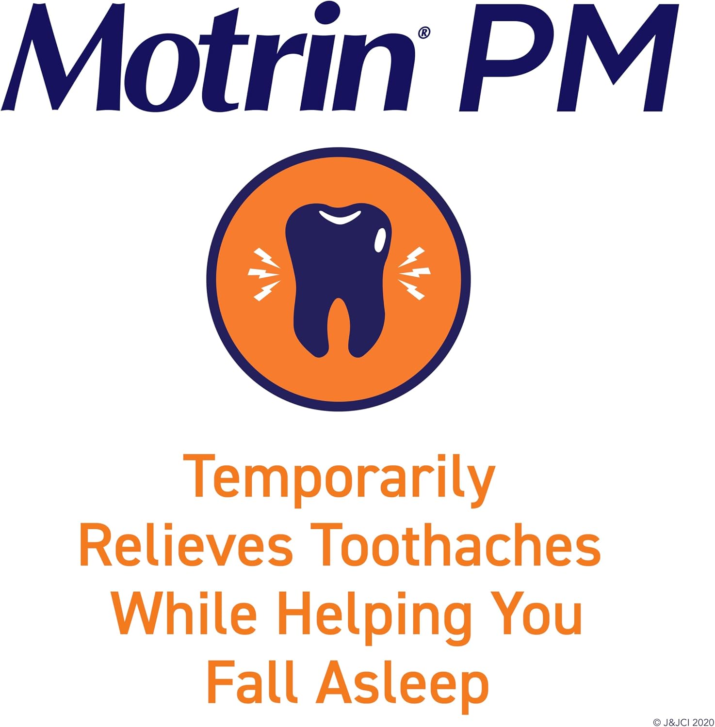 Detalle de Motrin PM Pain Reliever Caplets 200 mg