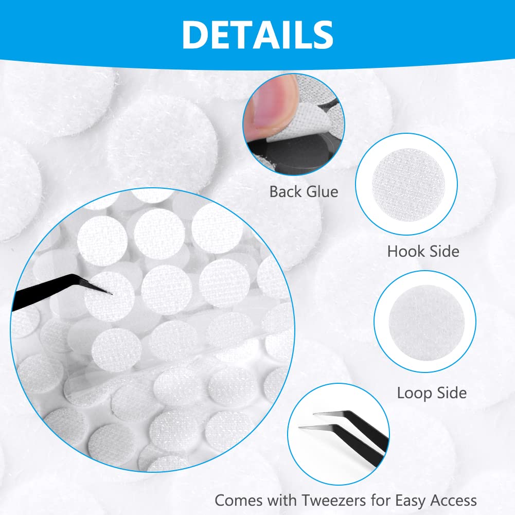 Thumbnail 2 de OFFCUP Scratch Autocollant Rond 15 mm 510 paires