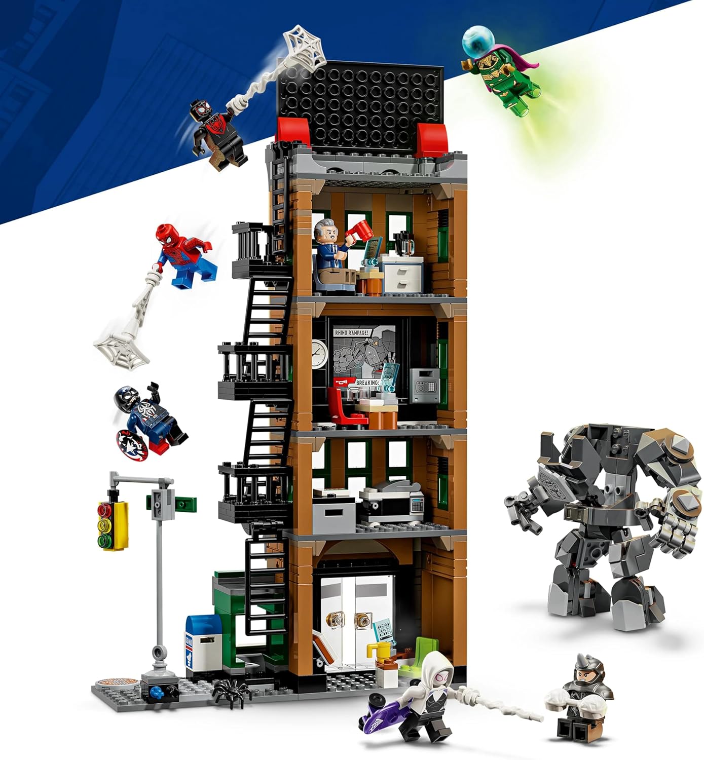 Thumbnail 3 de LEGO Marvel Spider-Man Daily Bugle Building 76342