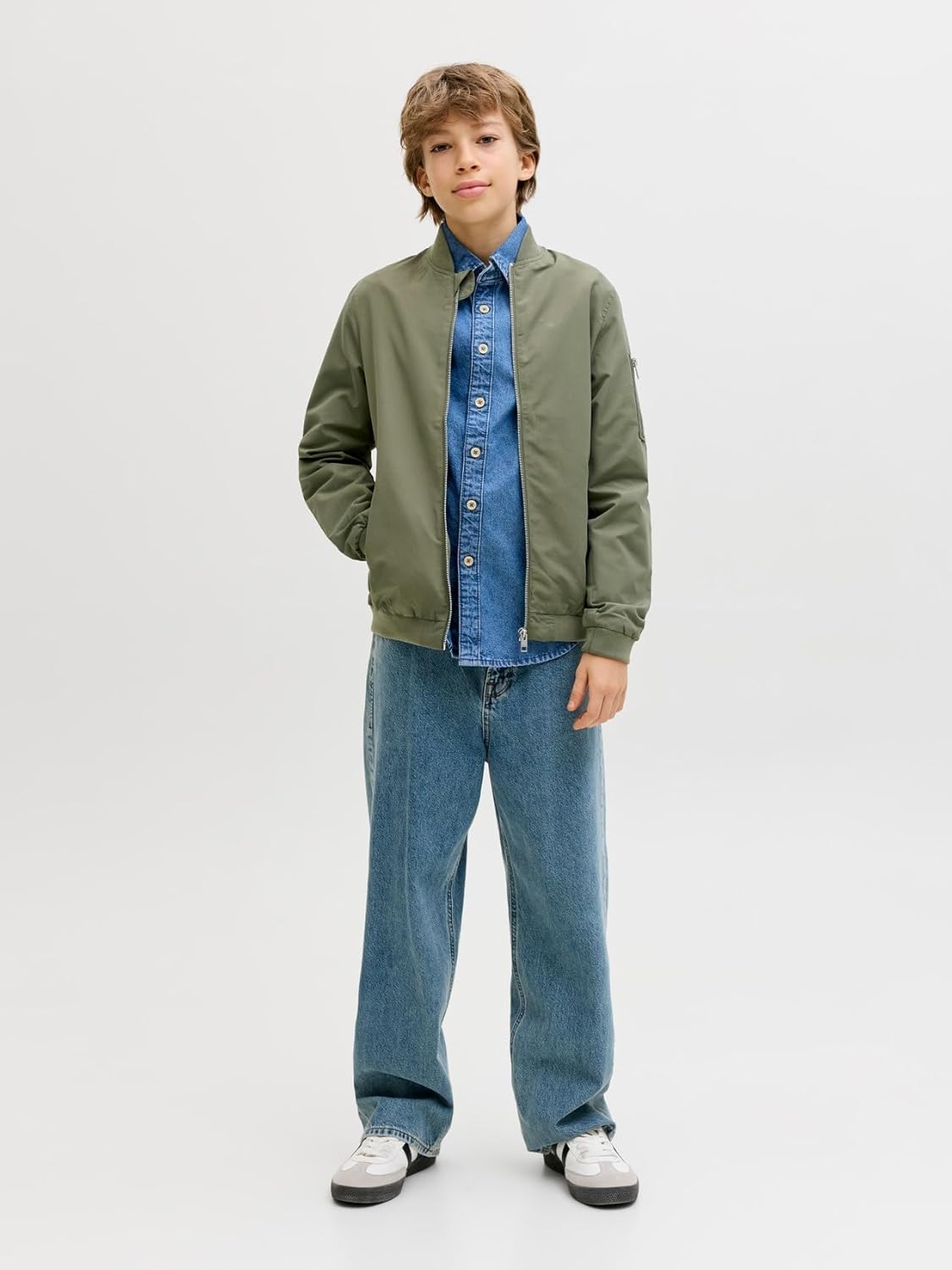 Thumbnail 2 de JACK & JONES Boy Blousonjacke für Jungen – Junior Blousonjacke mit Reißverschluss