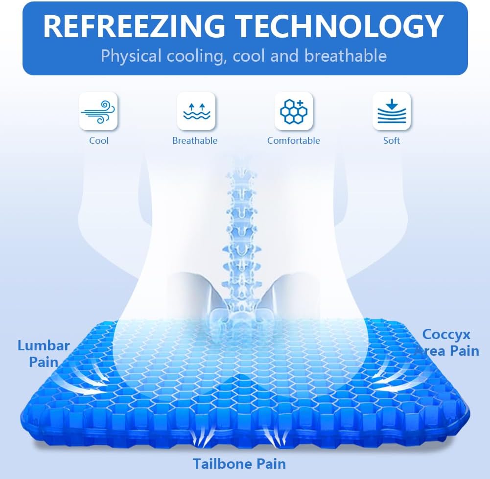 Detalle de Flintronic Orthopaedic gel seat cushion