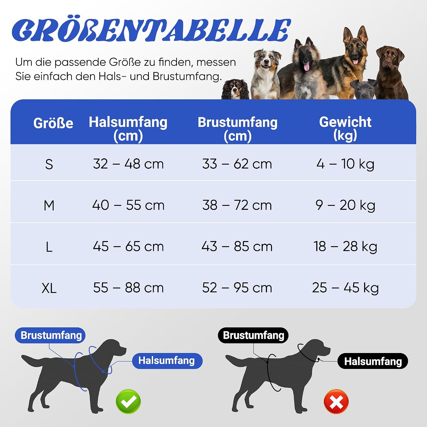 Detalle 2 de Funfox Hundegeschirr mit Griff M