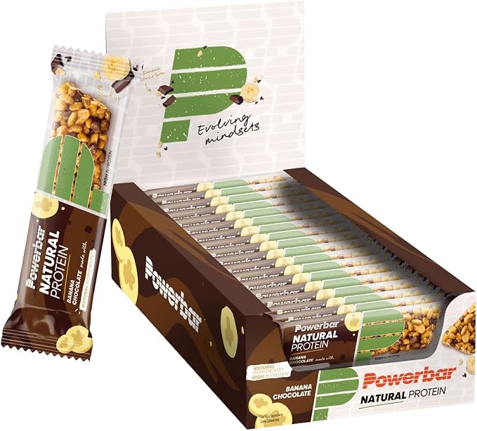 Imagen de Powerbar Proteína Natural Banana & Chocolate 18x40g 🍌🍫 en OfertitasTOP