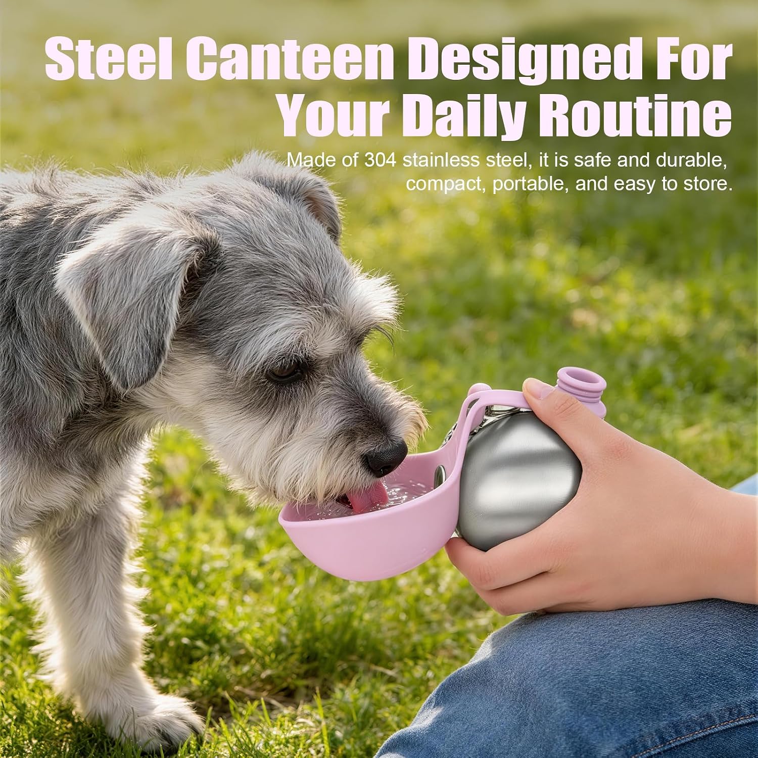 Thumbnail 5 de AOFANPET Portable Dog Water Bottle 10oz