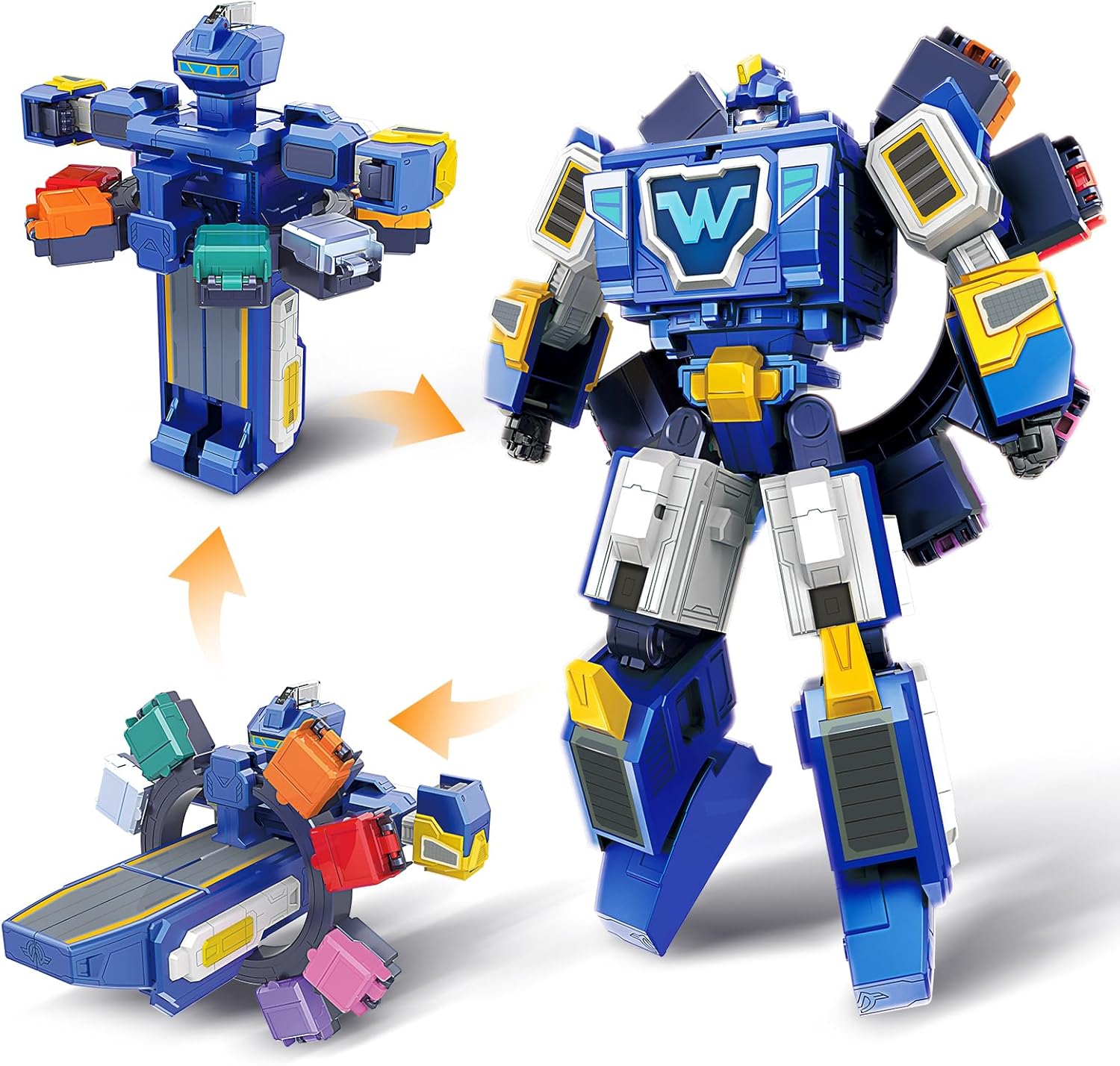 Super Wings 3 en 1 World Space Robot transformable