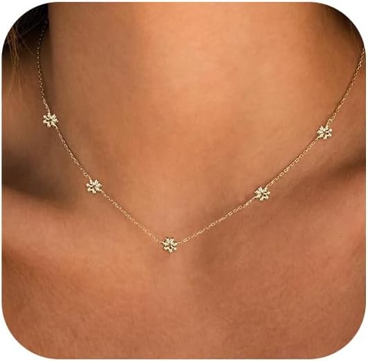 Thumbnail 6 de Avotto S925 Silver Necklace for Women – Hypoallergenic 18in Choker with 2in Extender