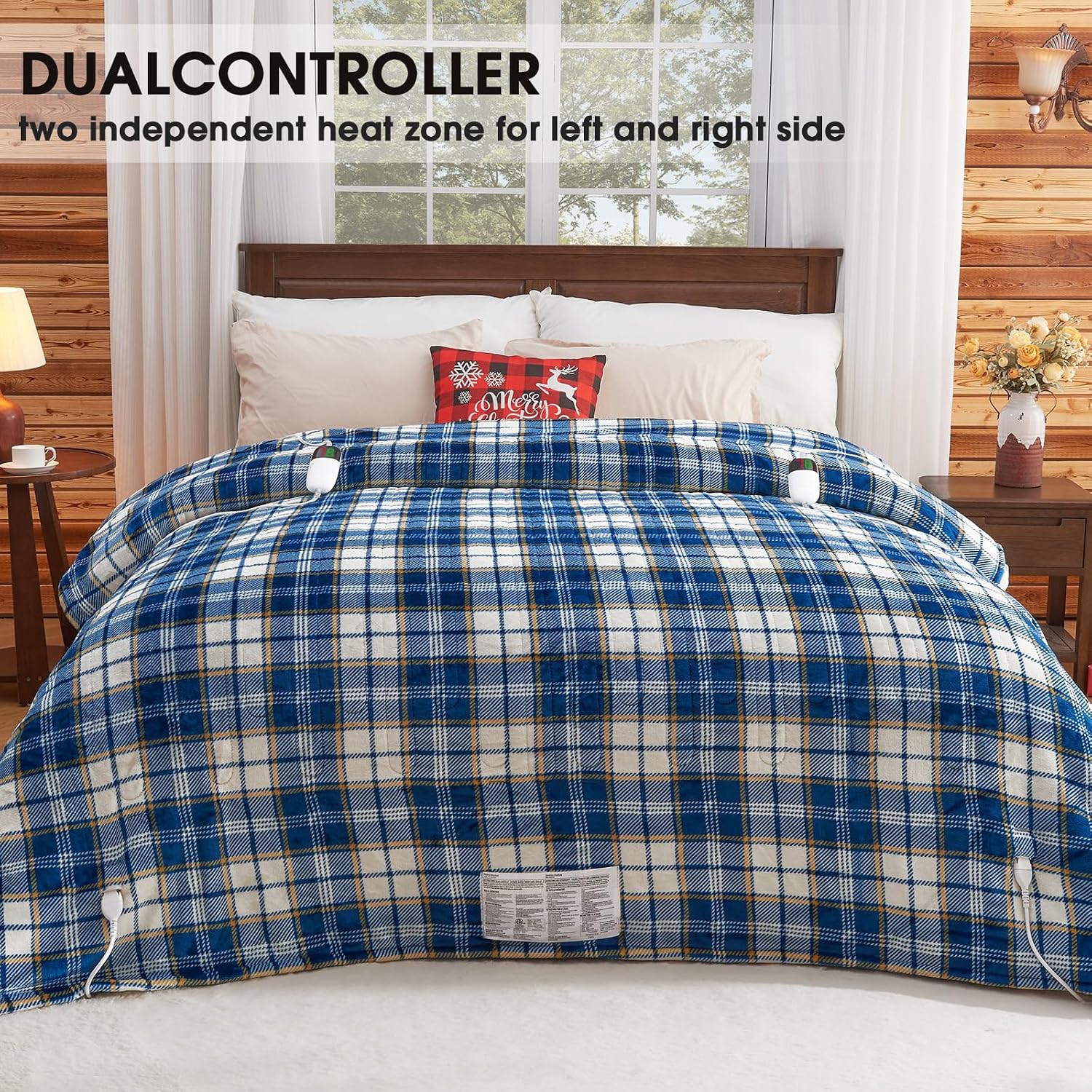 Thumbnail 2 de Heated Electric Blanket Queen Size 84x90