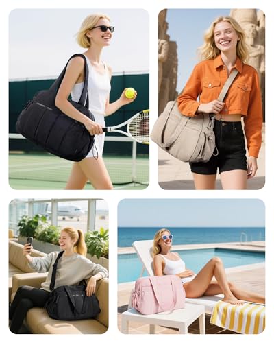 Detalle 2 de BAGSMART 24L Womens Gym Travel Bag: Practical, stylish and airline-friendly