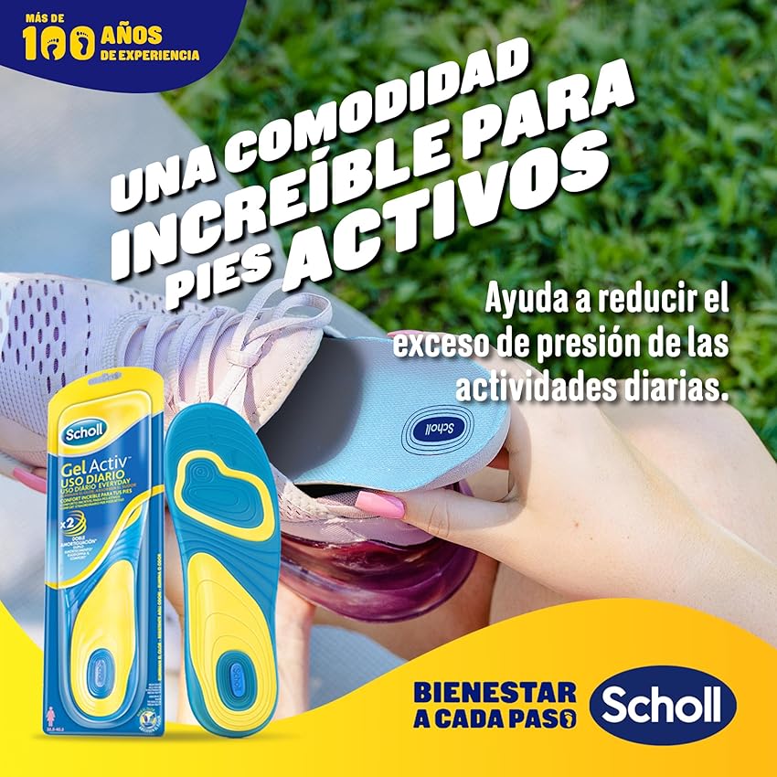 Thumbnail 1 de Scholl GelActiv Plantillas Memory Foam talla 35,5-40,5