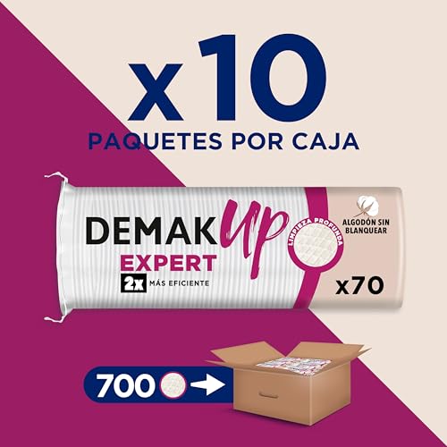 Thumbnail 1 de Demak'Up Expert 700 discos algodón natural 🎀