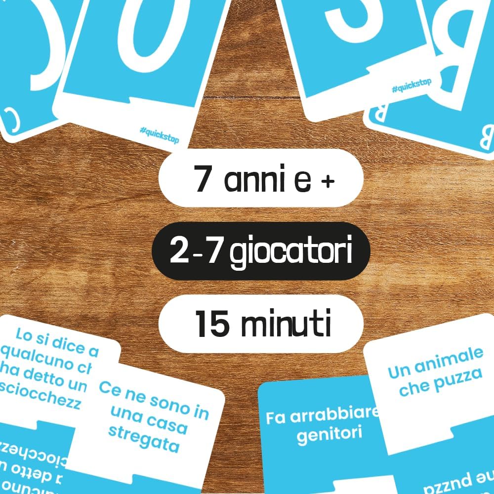 Thumbnail 1 de ATM Gaming QUICKSTOP Kids gioco di carte 15-20 min