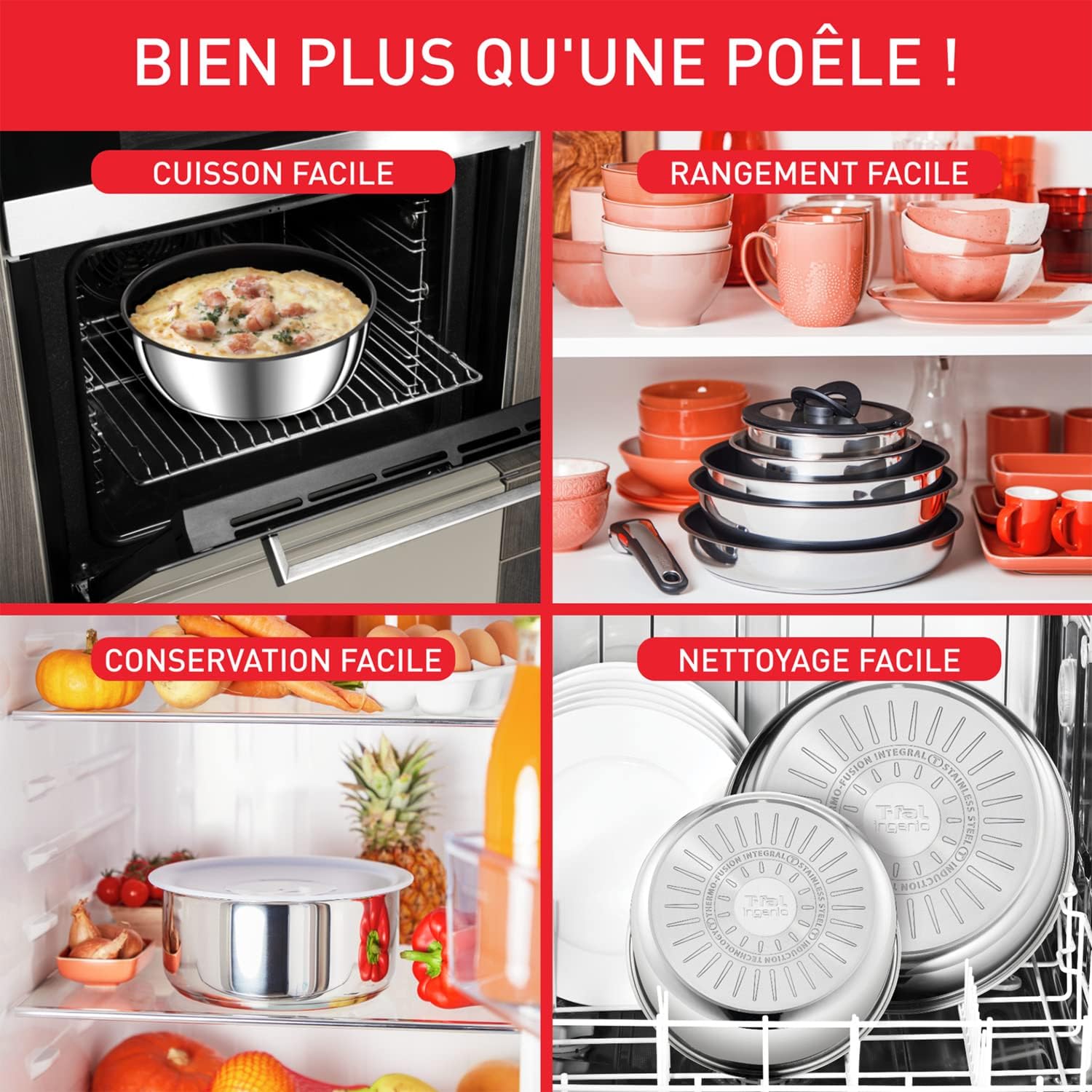 Thumbnail 6 de Tefal Ingenio 2 casseroles 16/20 cm ⚙