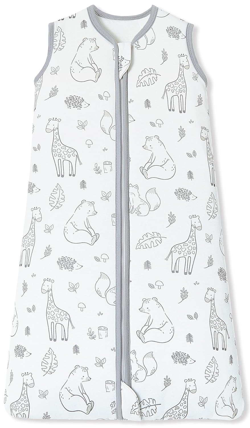 Thumbnail 6 de Chilsuessy Baby Schlafsack 1,5 Tog im 2er-Pack aus 100% Baumwolle – Ganzjahres-Schlafsack für Winter & Übergang