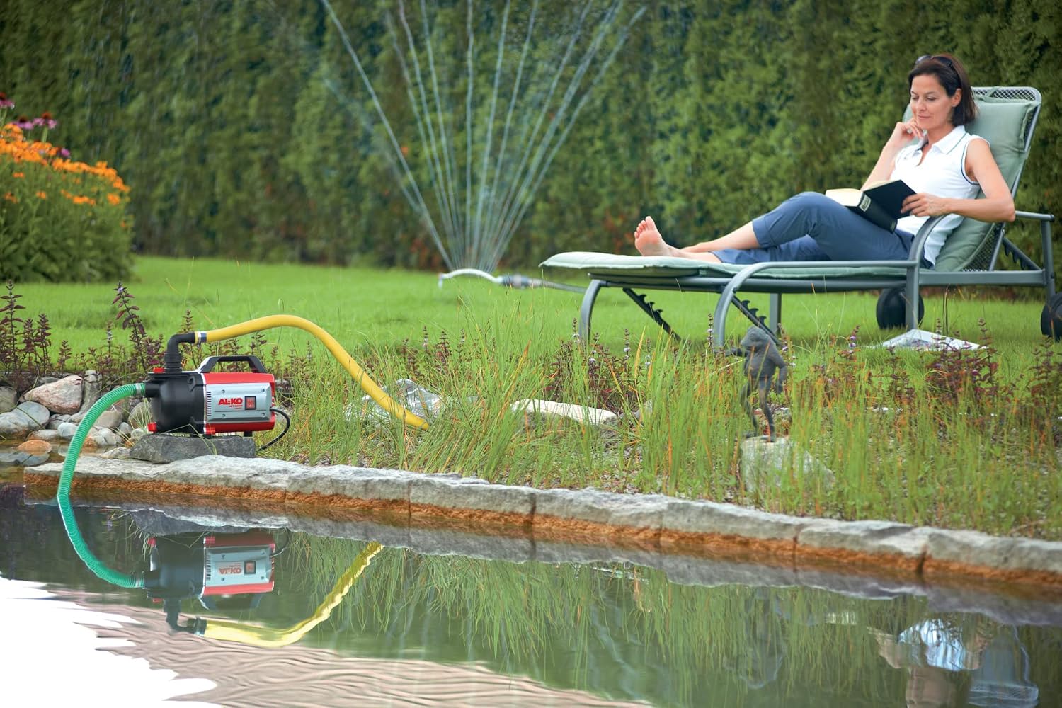 Detalle de AL-KO Gartenpumpe Jet 3000 Classic für Garten