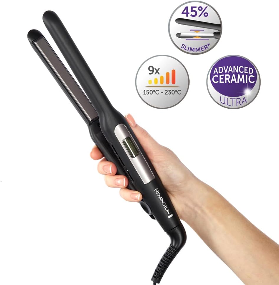 Thumbnail 4 de Remington Piastra per Capelli Pro-Ceramic Extra Slim S5515: perfetta per capelli corti, barba e pixie