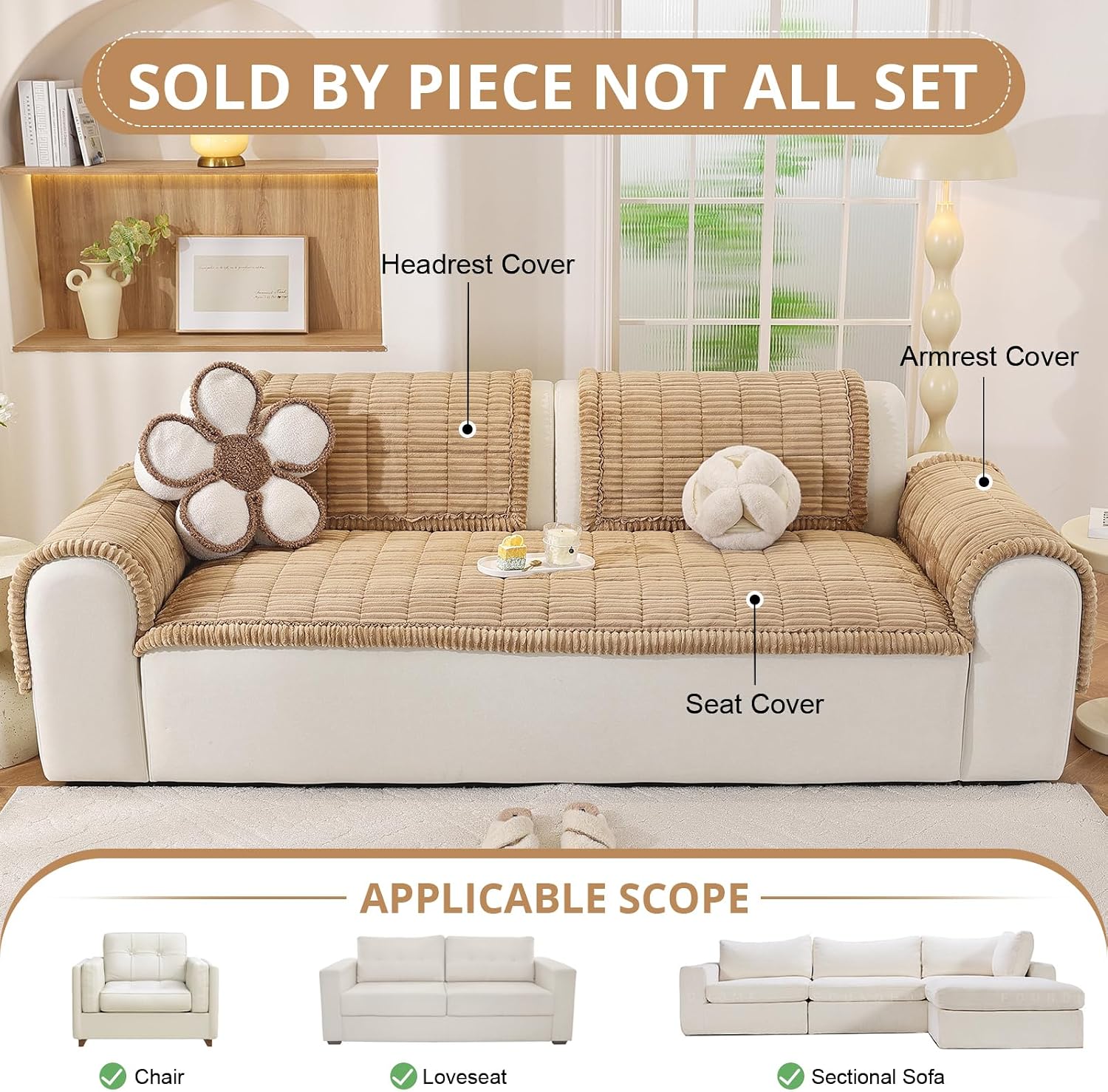 Detalle 2 de Couch Cover for Dogs L-Shape 27.6"x47.2" ๐