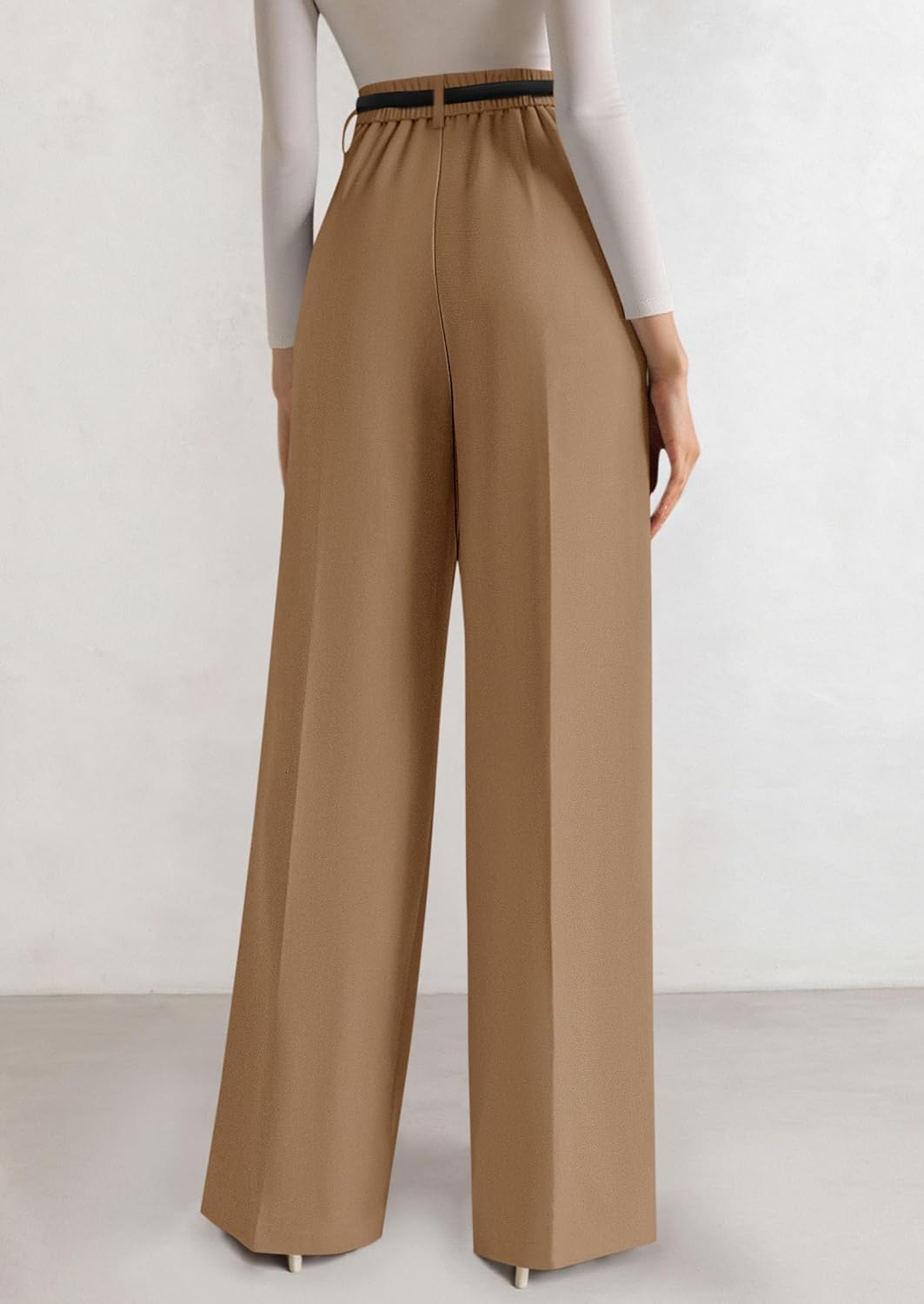 Thumbnail 3 de PRETTYGARDEN Women's Wide Leg Dress Pants: 2026 Business Casual Palazzo Pants, High Waisted, Tummy Control