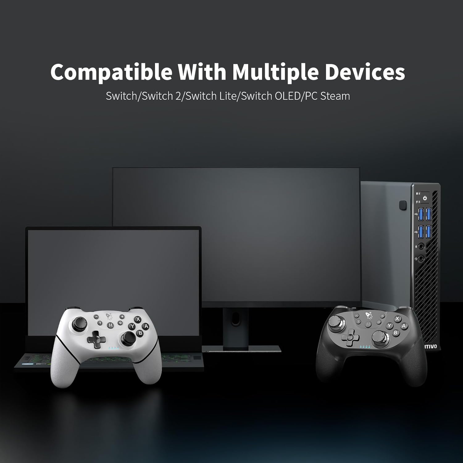 Thumbnail 4 de AceGamer Wireless Pro Controller 2-pack