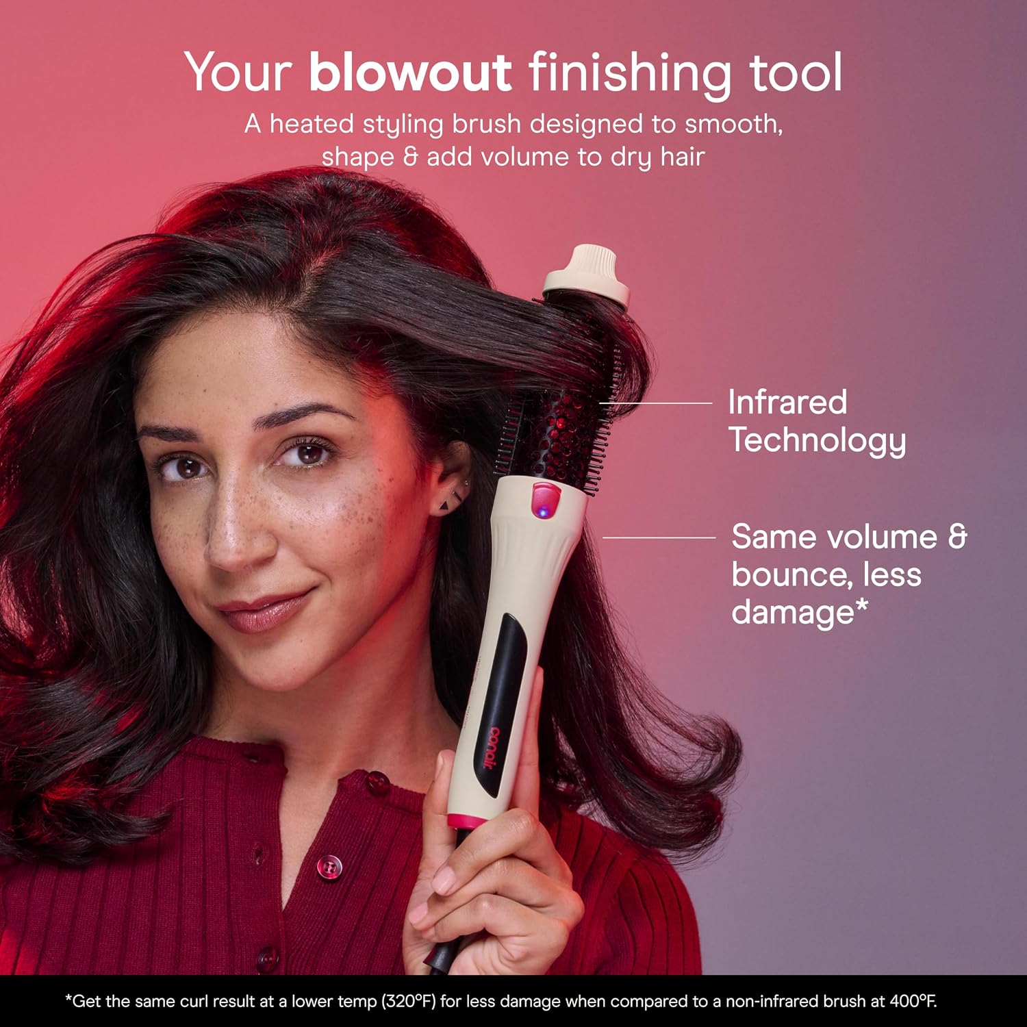 Detalle 2 de Infiniti PRO CONAIR Infrared Thermal Brush
