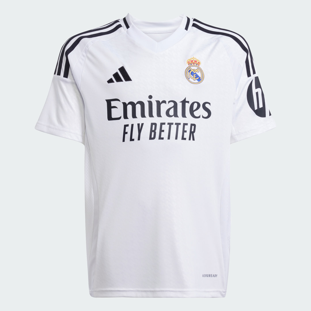 Detalle de Camiseta Real Madrid 24/25 primera equipación para adolescentes – Adidas