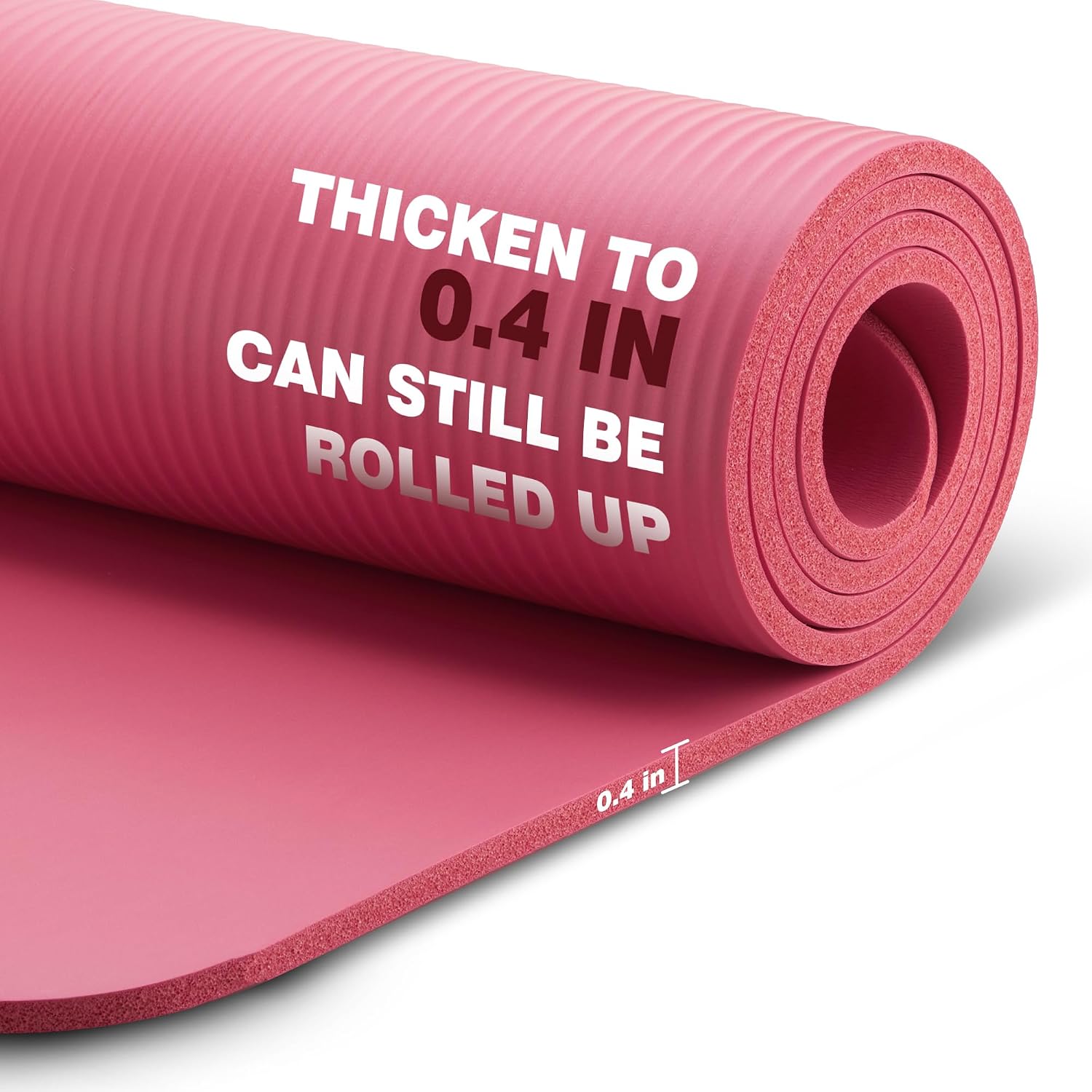Thumbnail 2 de KEEP 10mm NBR Yoga Mat, 72-Inch Cushioned Non-Slip Exercise Mat