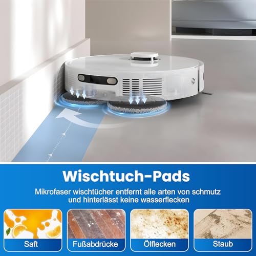 Detalle de Fenkabs 18-teilige Zubehör-Set kompatibel mit Dreame L10s Ultra Gen 2 / L40 Ultra A / L10s Pro Heat / X30